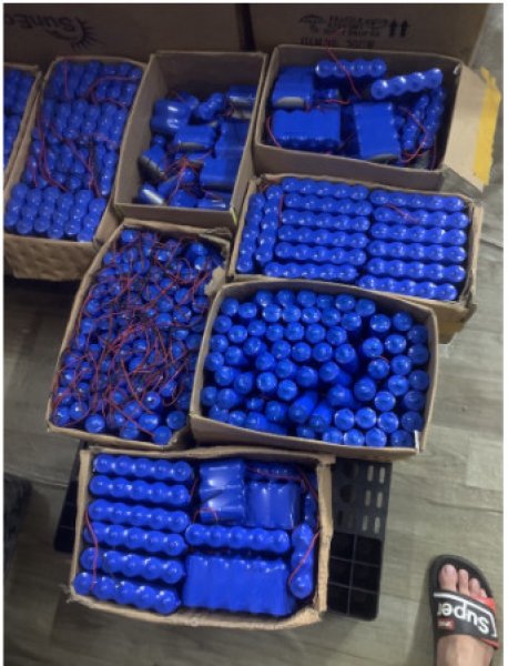 Pin sắt LiFePO4 32700 3.2V 30000mah 30Ah kèm mạch bảo vệ 1S cho đèn năng lượng mặt trời